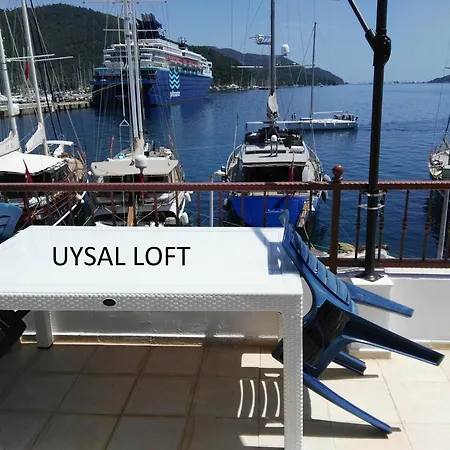 דירה Uysal And Loft Seaside מרמריס